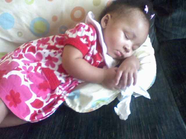 sleeping angel